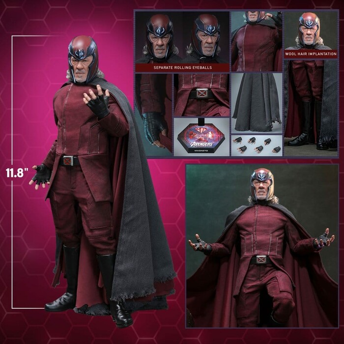 MARVEL - Avengers Doomsday - Magneto 1/6 Action Figure 12" MMS912