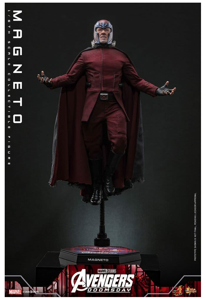 MARVEL - Avengers Doomsday - Magneto 1/6 Action Figure 12" MMS912