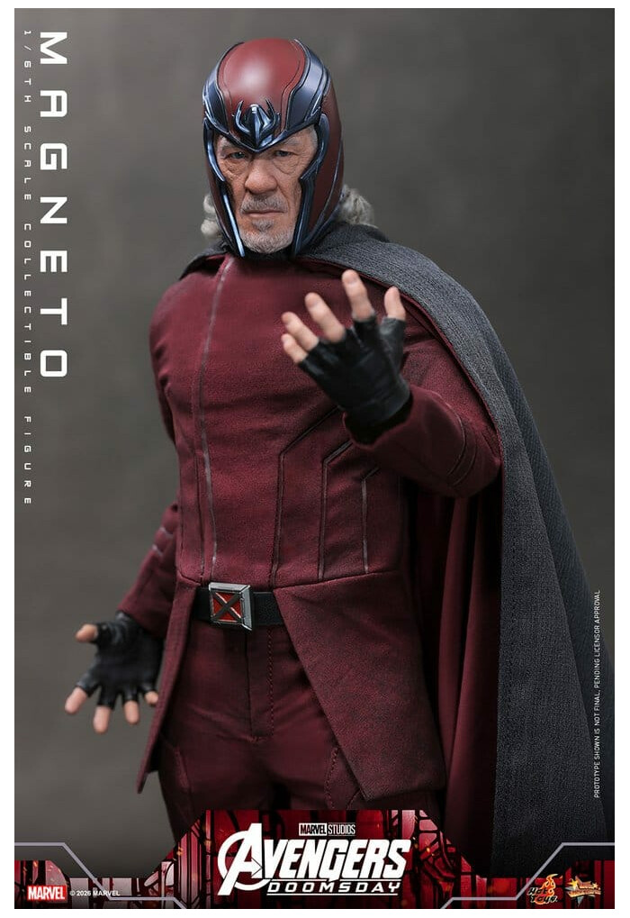MARVEL - Avengers Doomsday - Magneto 1/6 Action Figure 12" MMS912