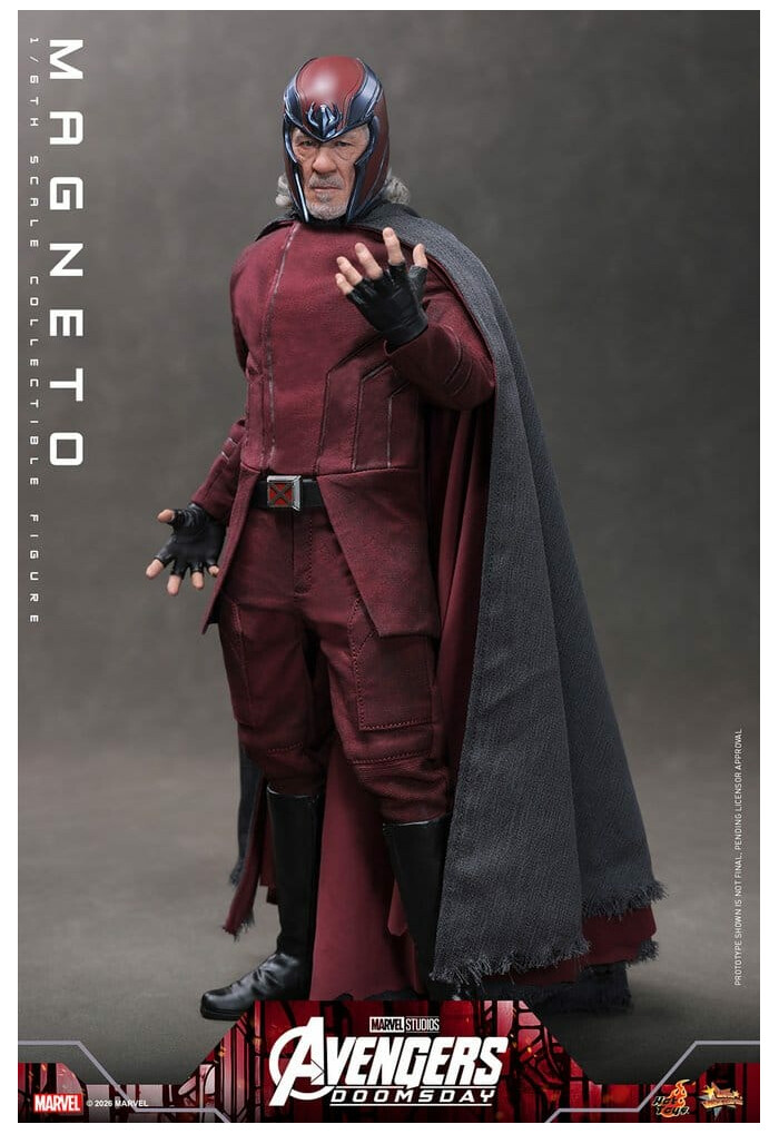 MARVEL - Avengers Doomsday - Magneto 1/6 Action Figure 12" MMS912