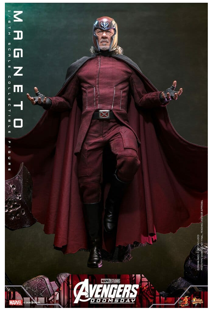 MARVEL - Avengers Doomsday - Magneto 1/6 Action Figure 12" MMS912