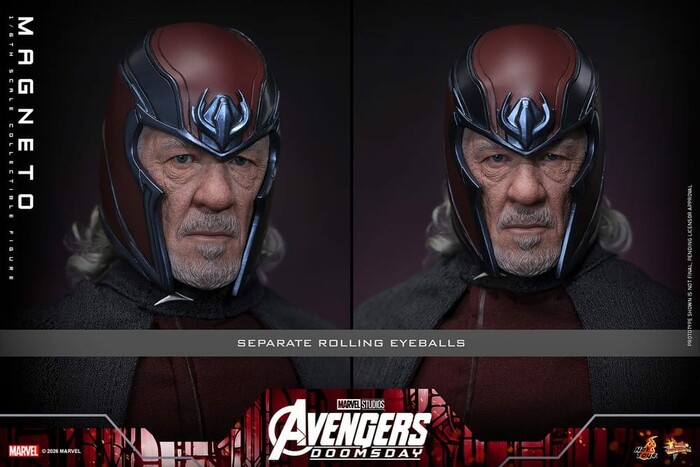 MARVEL - Avengers Doomsday - Magneto 1/6 Action Figure 12" MMS912