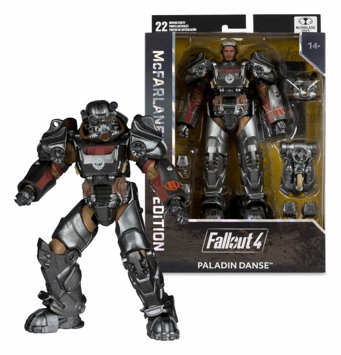 FALLOUT - Paladin Danse Gaming Edition Action Figure