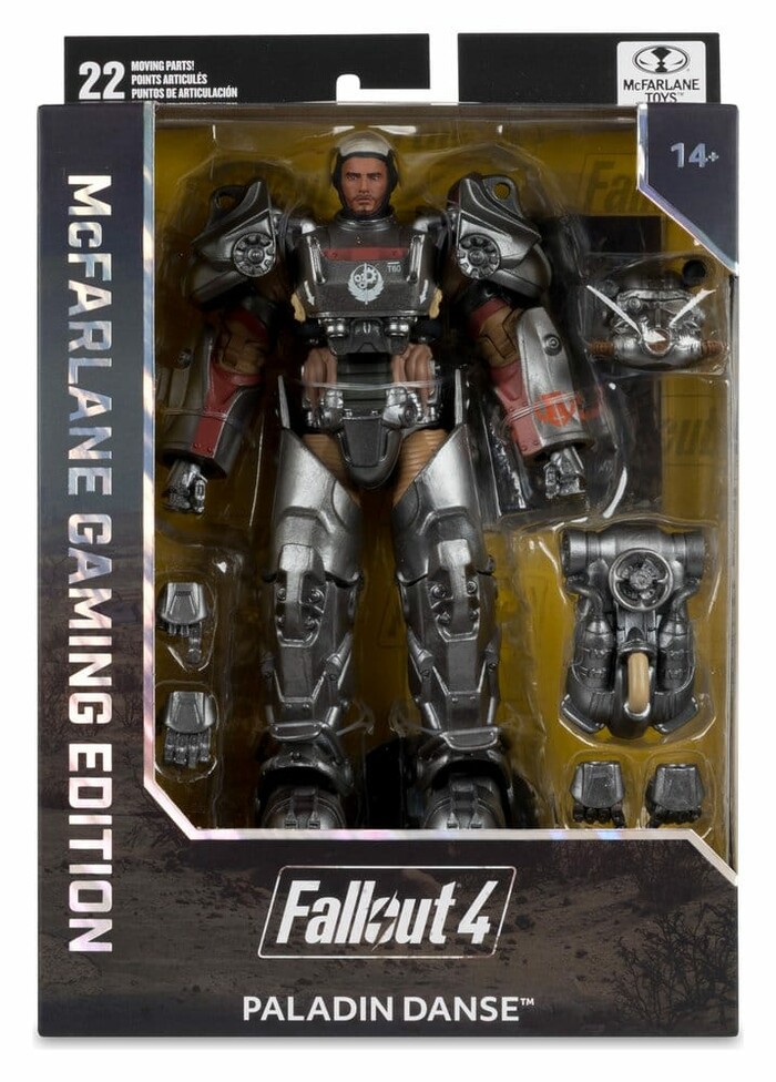 FALLOUT - Paladin Danse Gaming Edition Action Figure