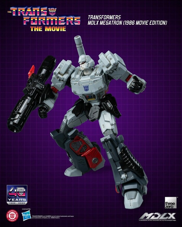 TRANSFORMERS - Megatron 1986 Movie Edition MDLX Action Figure