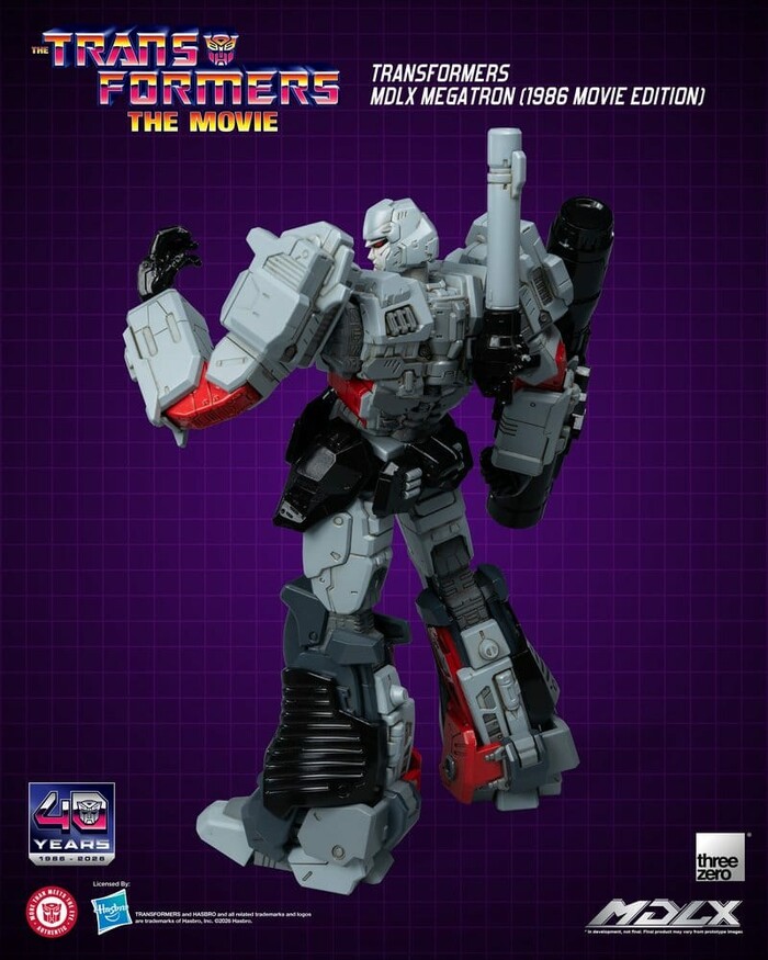 TRANSFORMERS - Megatron 1986 Movie Edition MDLX Action Figure