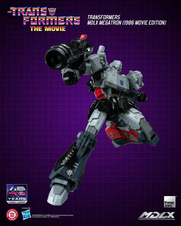 TRANSFORMERS - Megatron 1986 Movie Edition MDLX Action Figure
