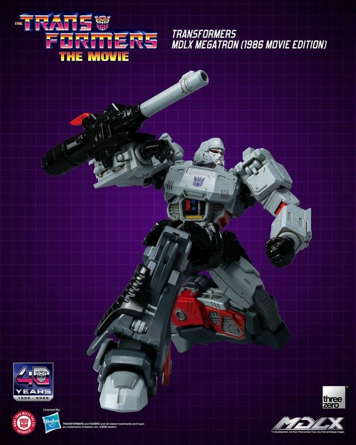 TRANSFORMERS - Megatron 1986 Movie Edition MDLX Action Figure