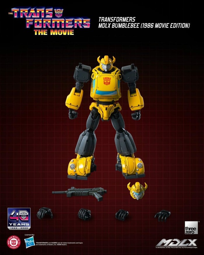 TRANSFORMERS - Bumblebee 1986 Movie Edition MDLX Action Figure