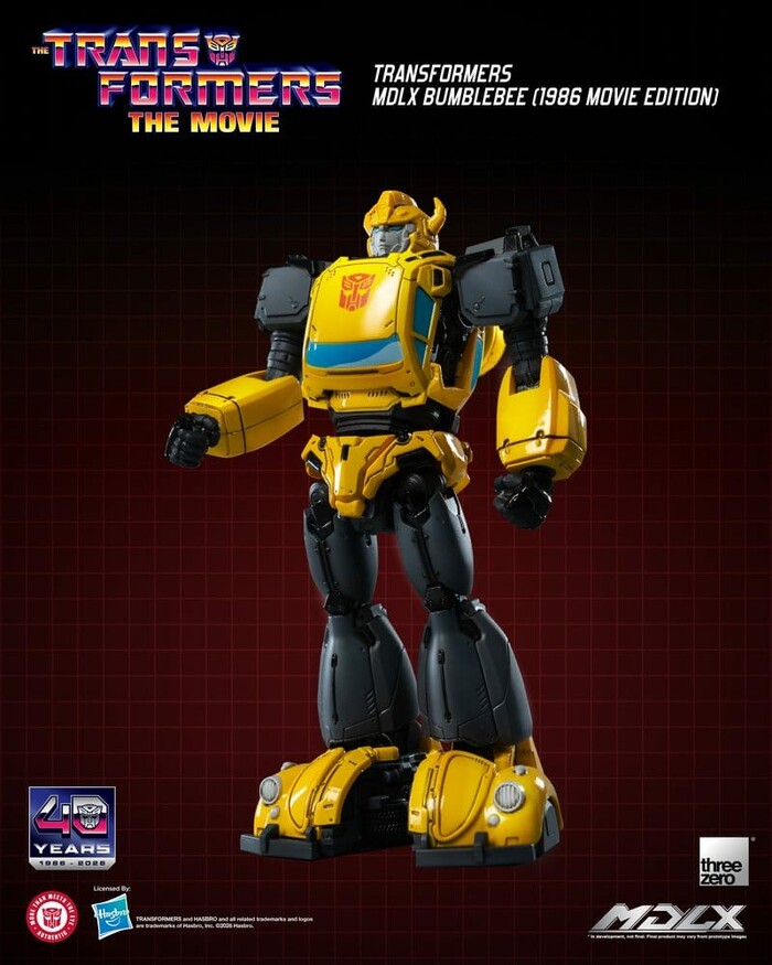 TRANSFORMERS - Bumblebee 1986 Movie Edition MDLX Action Figure