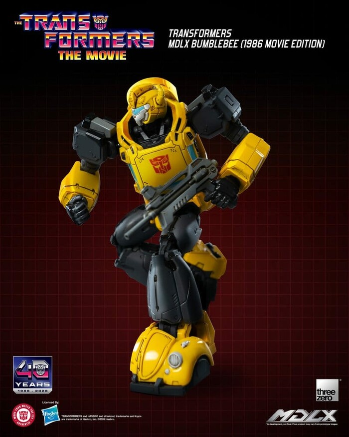 TRANSFORMERS - Bumblebee 1986 Movie Edition MDLX Action Figure