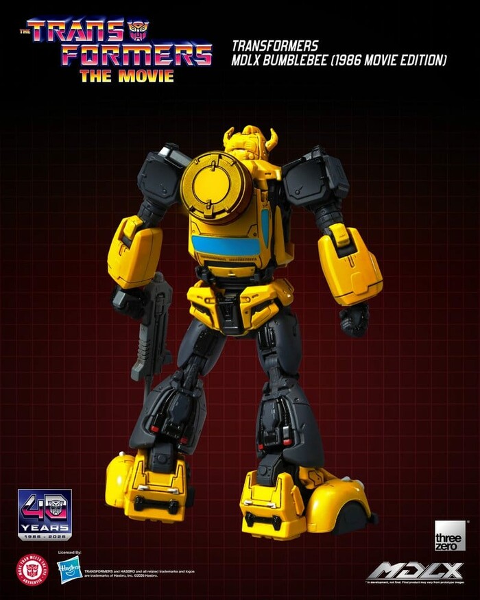 TRANSFORMERS - Bumblebee 1986 Movie Edition MDLX Action Figure