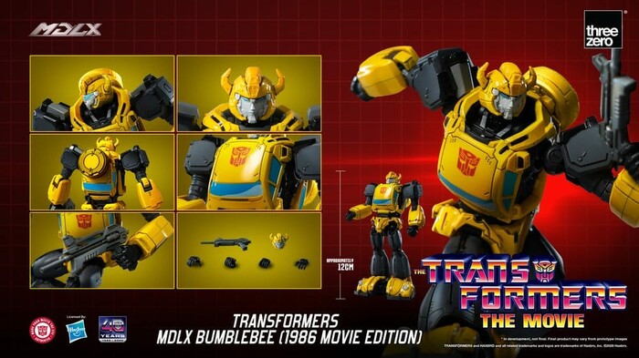 TRANSFORMERS - Bumblebee 1986 Movie Edition MDLX Action Figure