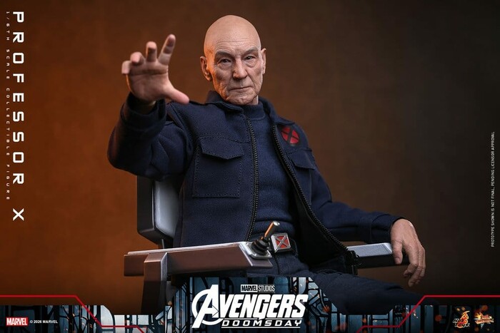 MARVEL - X-Men - Professor X 1/6 Action Figure 12" MMS917
