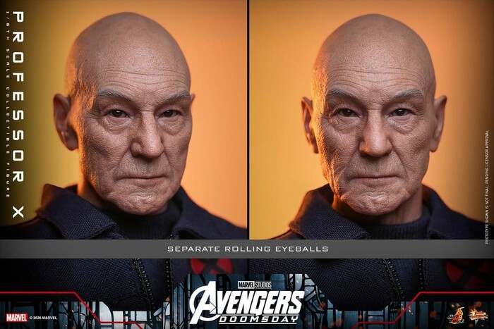 MARVEL - X-Men - Professor X 1/6 Action Figure 12" MMS917