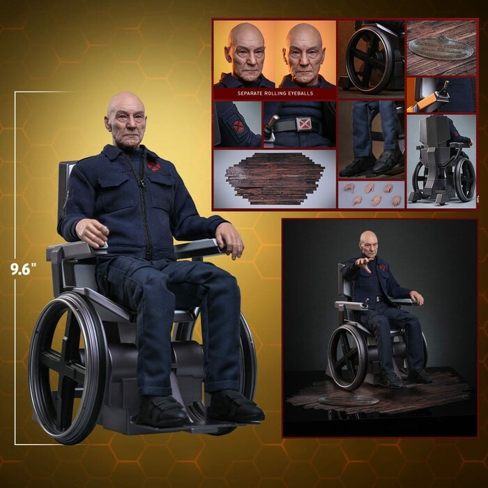 MARVEL - X-Men - Professor X 1/6 Action Figure 12" MMS917