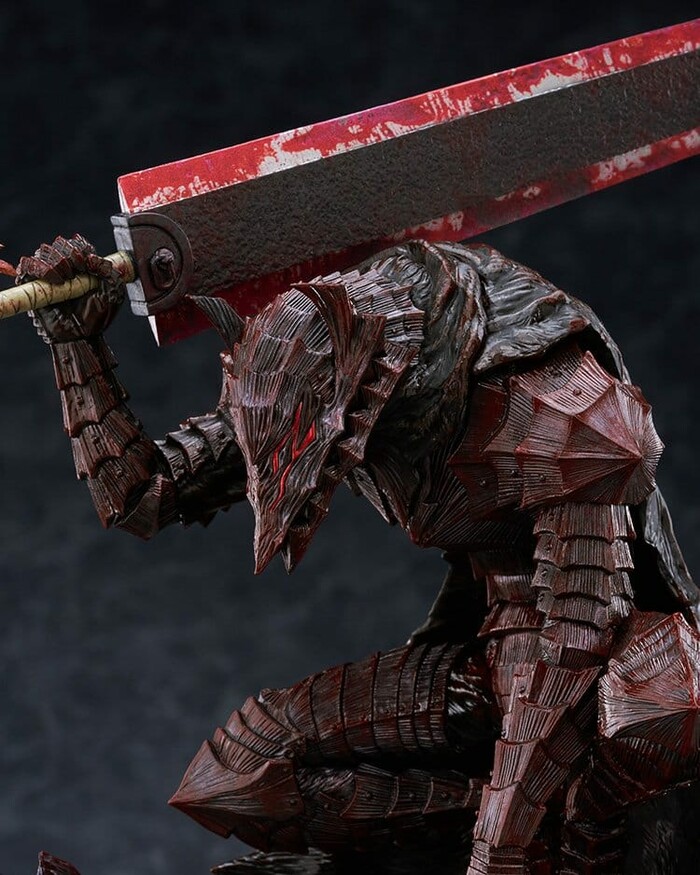 BERSERK - Guts Berserker Armor Bloody Paint Ver L Pop Up Parade Pvc Figure Gatsu