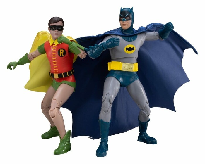 BATMAN - Classic TV Series - Batman & Robin Collector Edition Action Figure 2-Pack