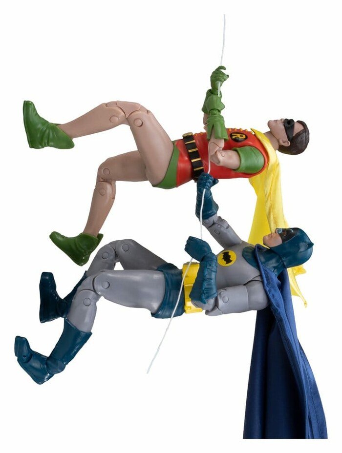 BATMAN - Classic TV Series - Batman & Robin Collector Edition Action Figure 2-Pack