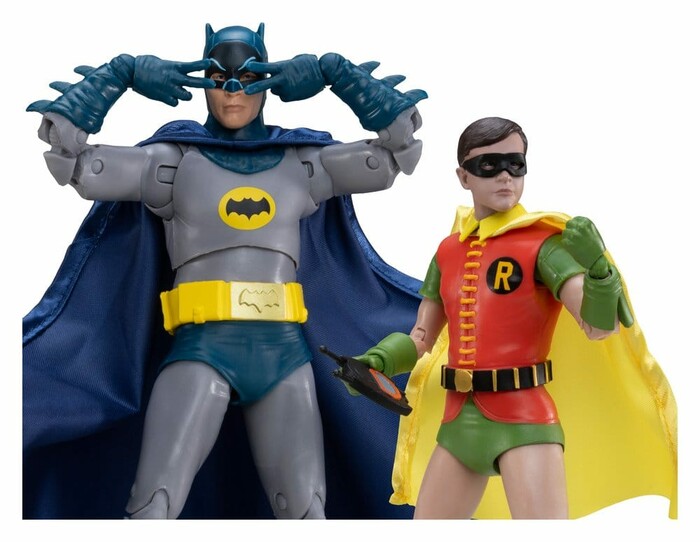 BATMAN - Classic TV Series - Batman & Robin Collector Edition Action Figure 2-Pack