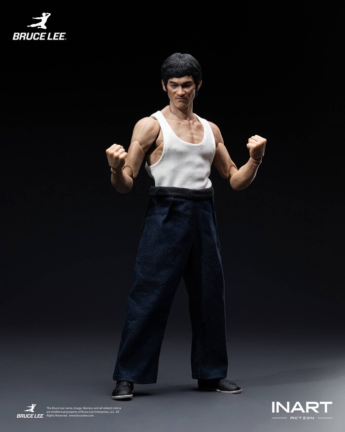 BRUCE LEE - Bruce Lee Kung Fu Outfit 1/12 Action Figure INART