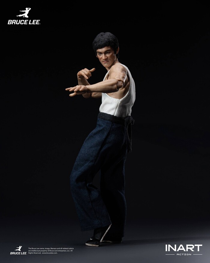 BRUCE LEE - Bruce Lee Kung Fu Outfit 1/12 Action Figure INART