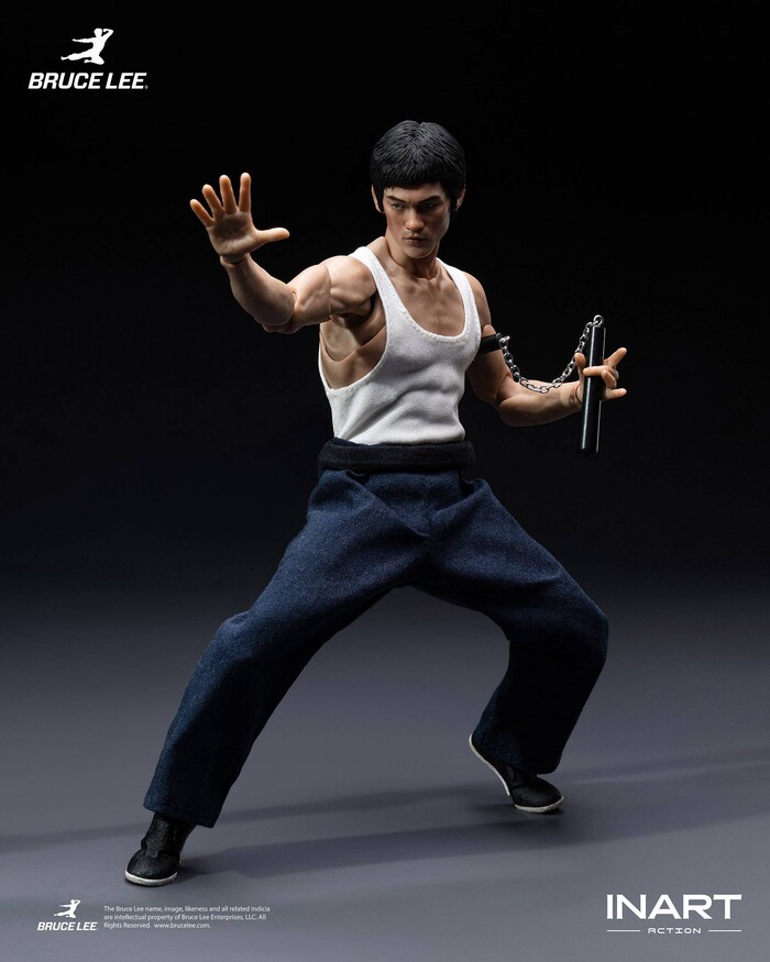 BRUCE LEE - Bruce Lee Kung Fu Outfit 1/12 Action Figure INART