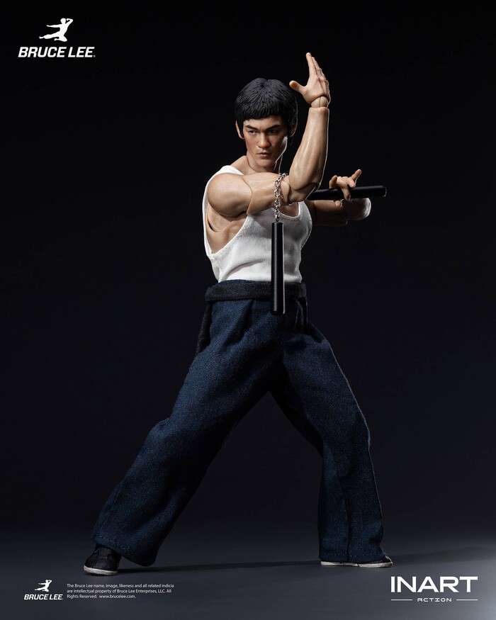 BRUCE LEE - Bruce Lee Kung Fu Outfit 1/12 Action Figure INART