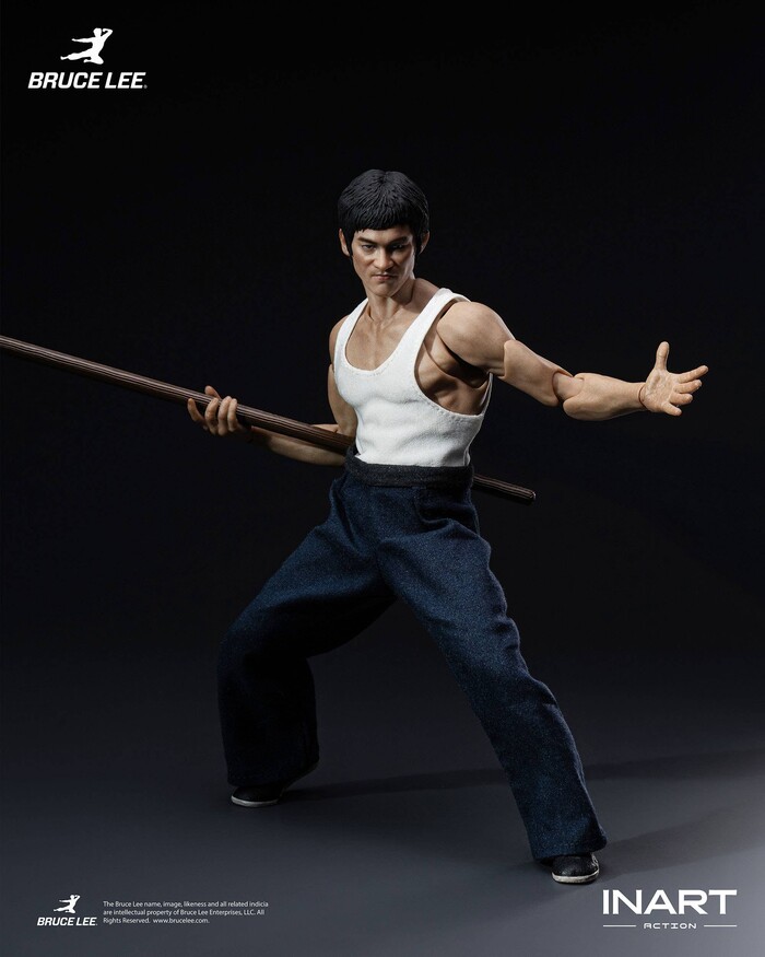 BRUCE LEE - Bruce Lee Kung Fu Outfit 1/12 Action Figure INART