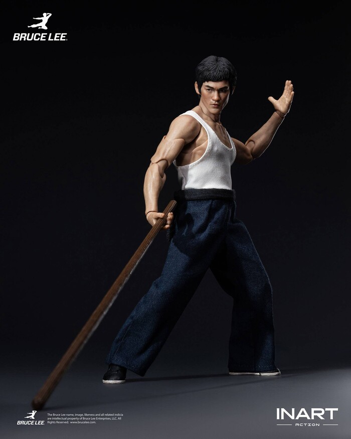 BRUCE LEE - Bruce Lee Kung Fu Outfit 1/12 Action Figure INART