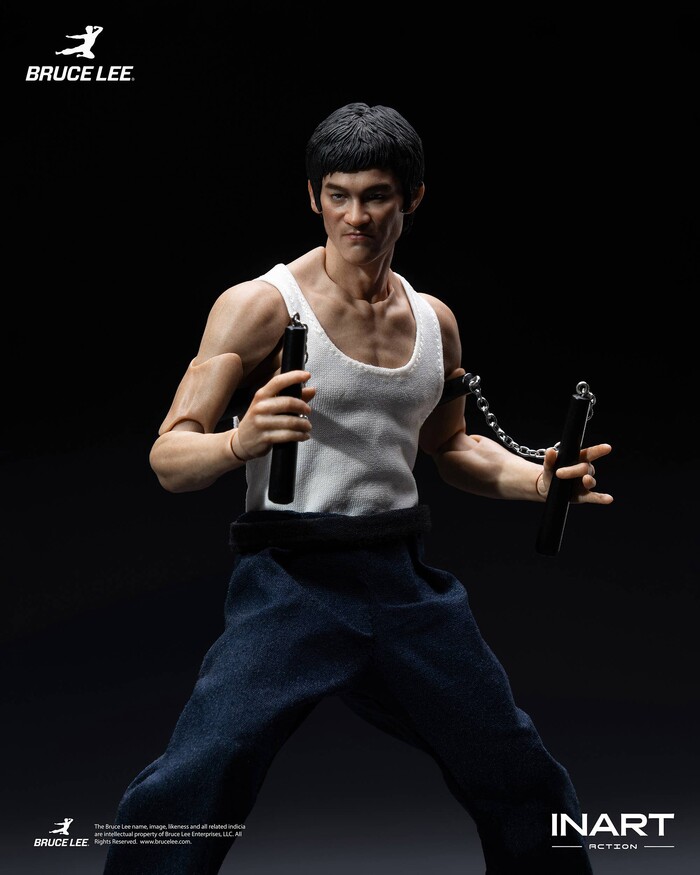BRUCE LEE - Bruce Lee Kung Fu Outfit 1/12 Action Figure INART