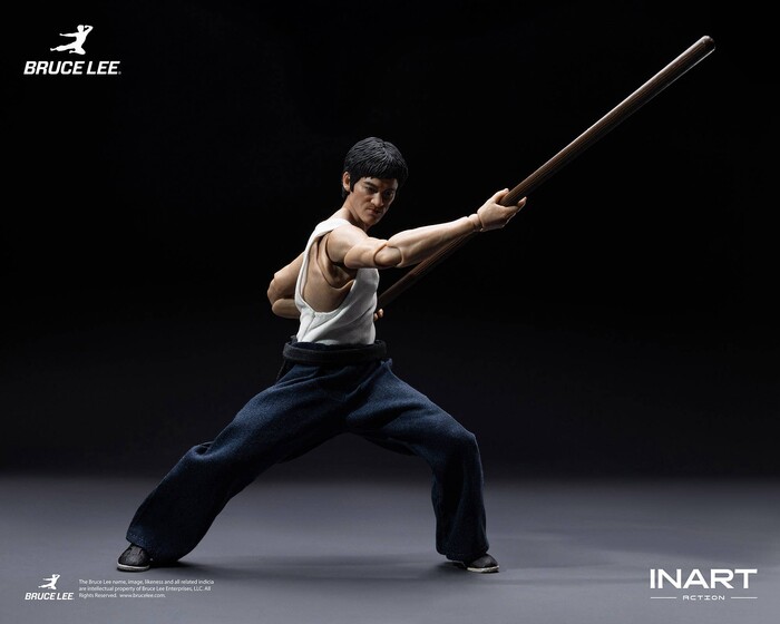 BRUCE LEE - Bruce Lee Kung Fu Outfit 1/12 Action Figure INART