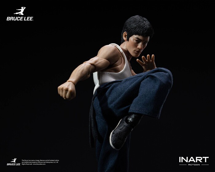 BRUCE LEE - Bruce Lee Kung Fu Outfit 1/12 Action Figure INART