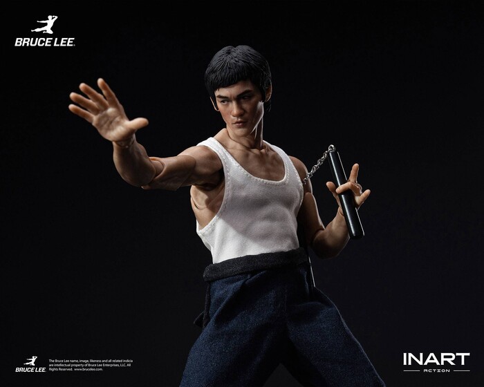 BRUCE LEE - Bruce Lee Kung Fu Outfit 1/12 Action Figure INART