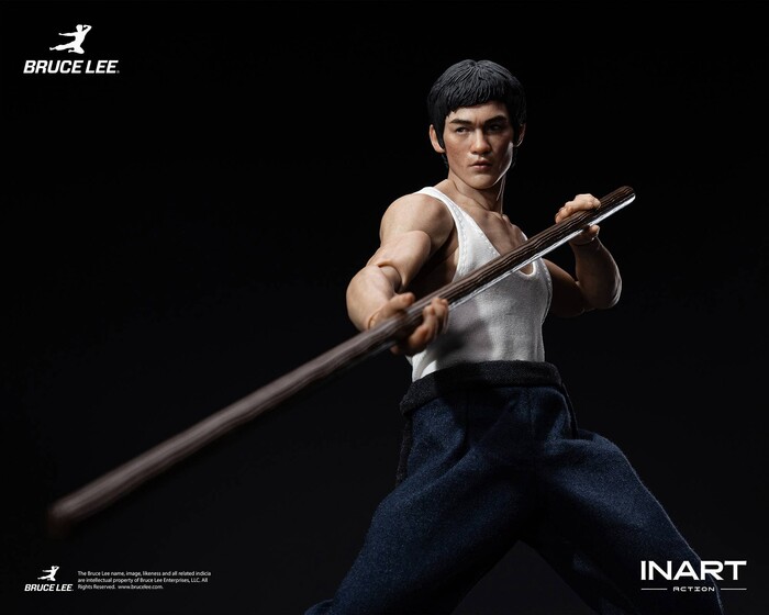 BRUCE LEE - Bruce Lee Kung Fu Outfit 1/12 Action Figure INART