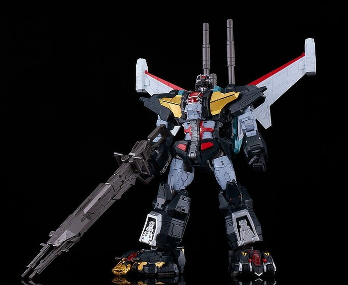 DANCOUGAR - Moderoid - Dancouga Super Beast Machine God with Powered-Up Wing Set Plastic Model Kit