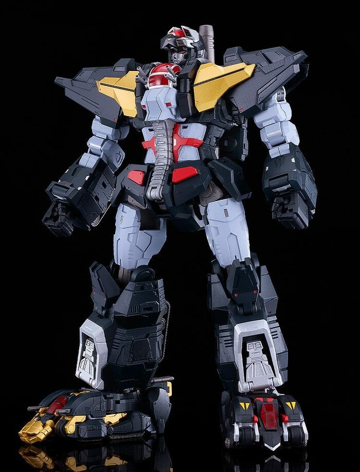 DANCOUGAR - Moderoid - Dancouga Super Beast Machine God with Powered-Up Wing Set Plastic Model Kit
