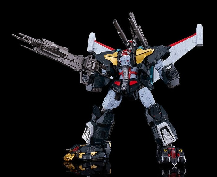 DANCOUGAR - Moderoid - Dancouga Super Beast Machine God with Powered-Up Wing Set Plastic Model Kit