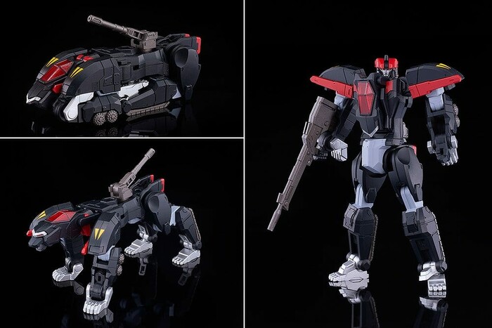 DANCOUGAR - Moderoid - Dancouga Super Beast Machine God with Powered-Up Wing Set Plastic Model Kit