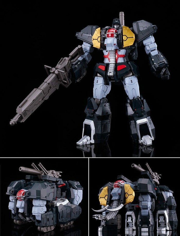 DANCOUGAR - Moderoid - Dancouga Super Beast Machine God with Powered-Up Wing Set Plastic Model Kit