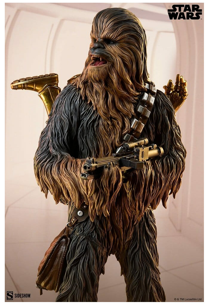 STAR WARS - Chewbacca and C-3PO Premium Format Figure 1/4 Statue