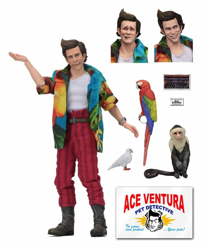 ACE VENTURA - Ace Ventura Clothed Action Figure