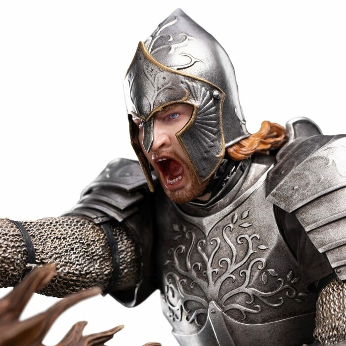 LORD OF THE RINGS - Faramir Charge on Osgiliath Limited Edition 1/6 Polystone Statue