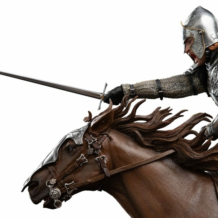 LORD OF THE RINGS - Faramir Charge on Osgiliath Limited Edition 1/6 Polystone Statue