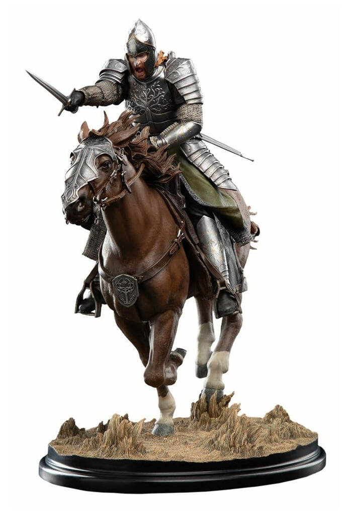 LORD OF THE RINGS - Faramir Charge on Osgiliath Limited Edition 1/6 Polystone Statue