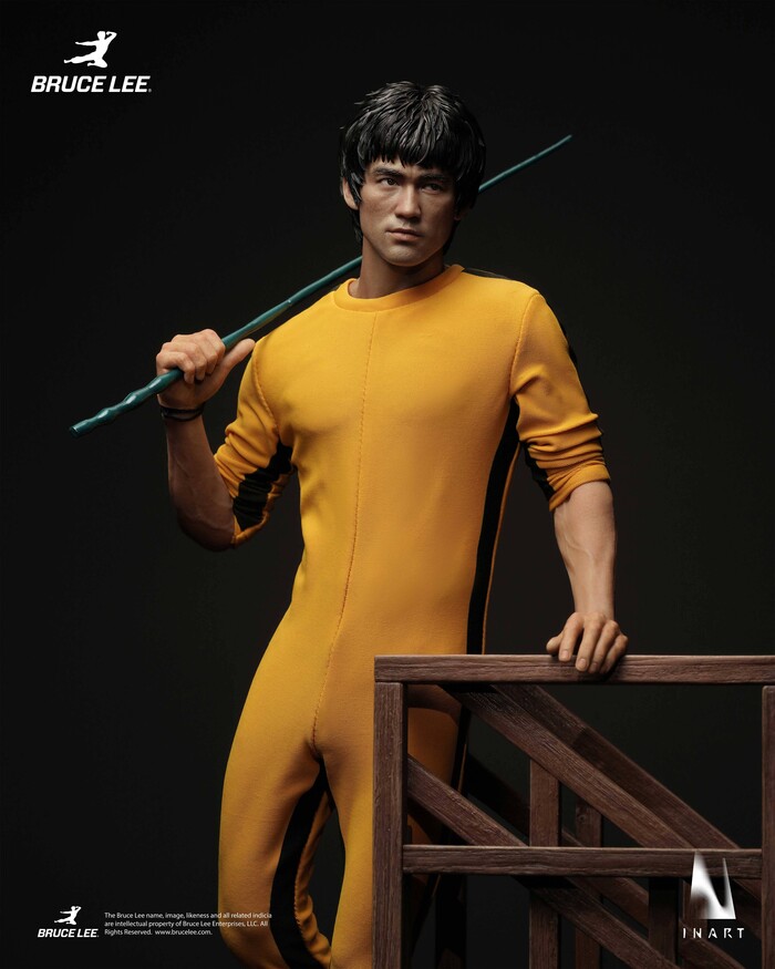 BRUCE LEE - Bruce Lee Yellow Jumpsuit 1/6 Action Figure INART