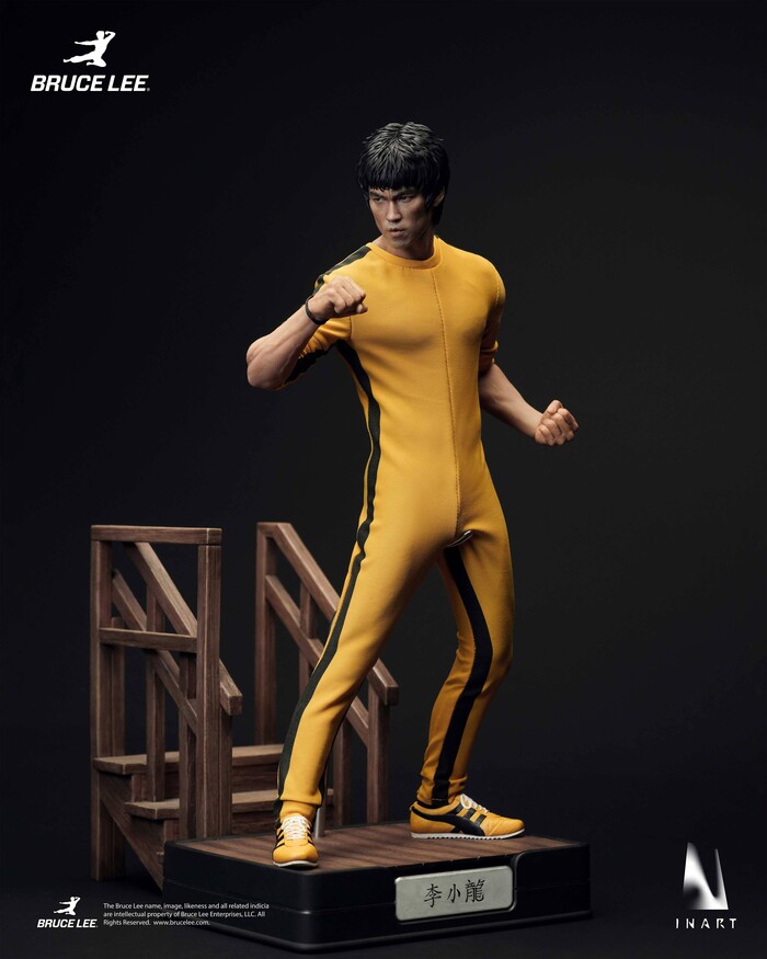 BRUCE LEE - Bruce Lee Yellow Jumpsuit 1/6 Action Figure INART