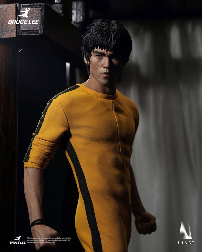 BRUCE LEE - Bruce Lee Yellow Jumpsuit 1/6 Action Figure INART
