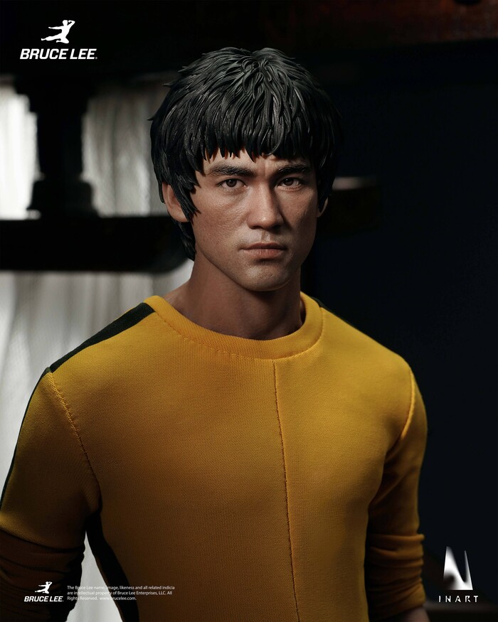 BRUCE LEE - Bruce Lee Yellow Jumpsuit 1/6 Action Figure INART