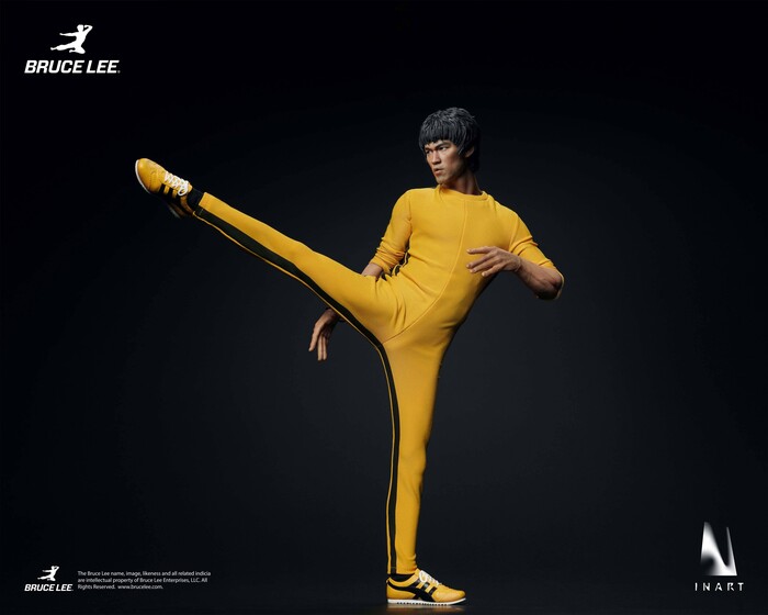 BRUCE LEE - Bruce Lee Yellow Jumpsuit 1/6 Action Figure INART
